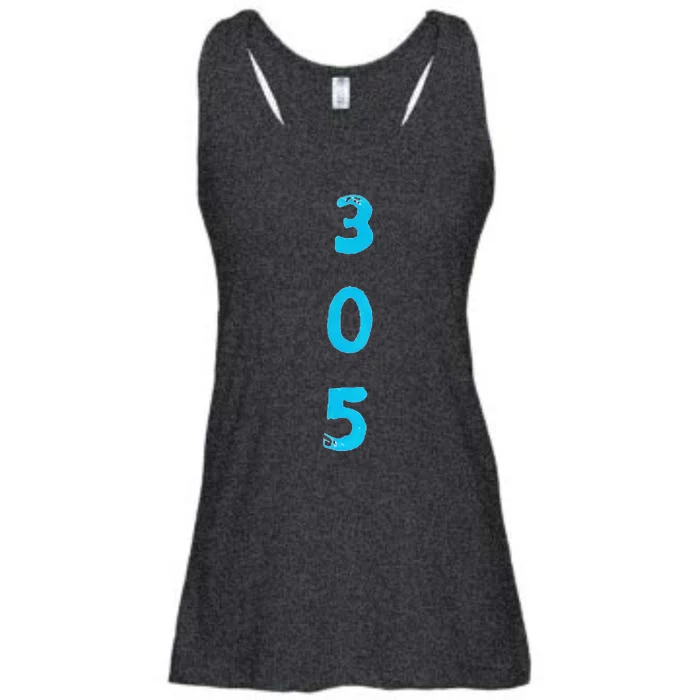 Miami 305 Overtime Ladies Essential Flowy Tank