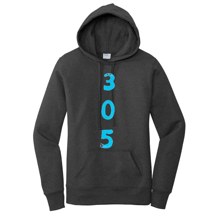 Miami 305 Overtime Women's Pullover Hoodie