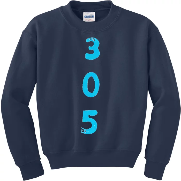 Miami 305 Overtime Kids Sweatshirt