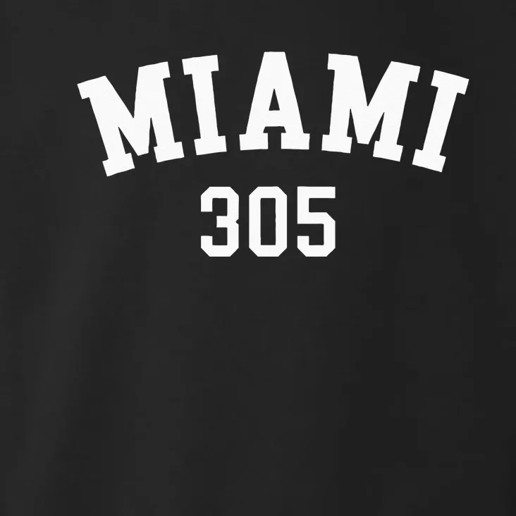 Miami 305 USA American College Font Toddler Hoodie