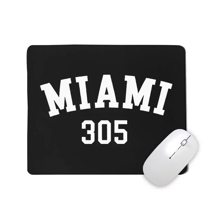 Miami 305 USA American College Font Mousepad