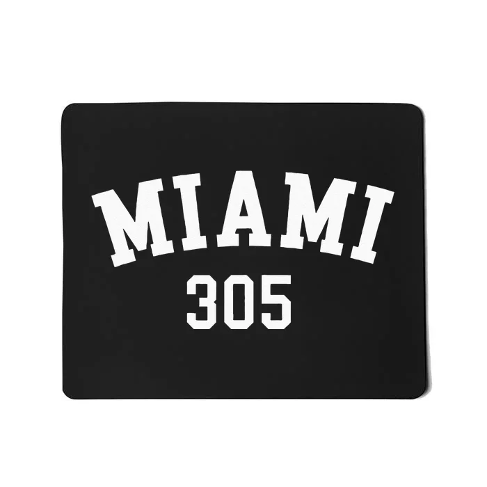 Miami 305 USA American College Font Mousepad