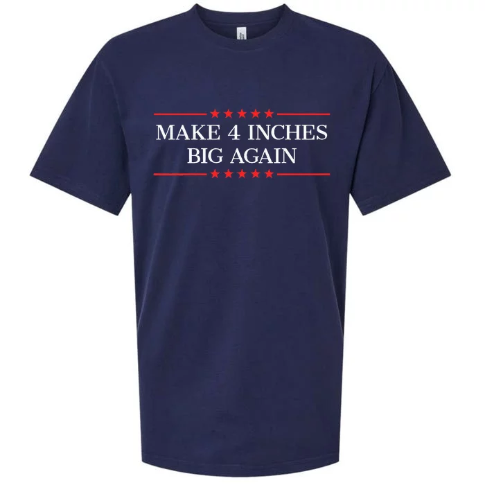 Make 4 Inches Big Again Sueded Cloud Jersey T-Shirt