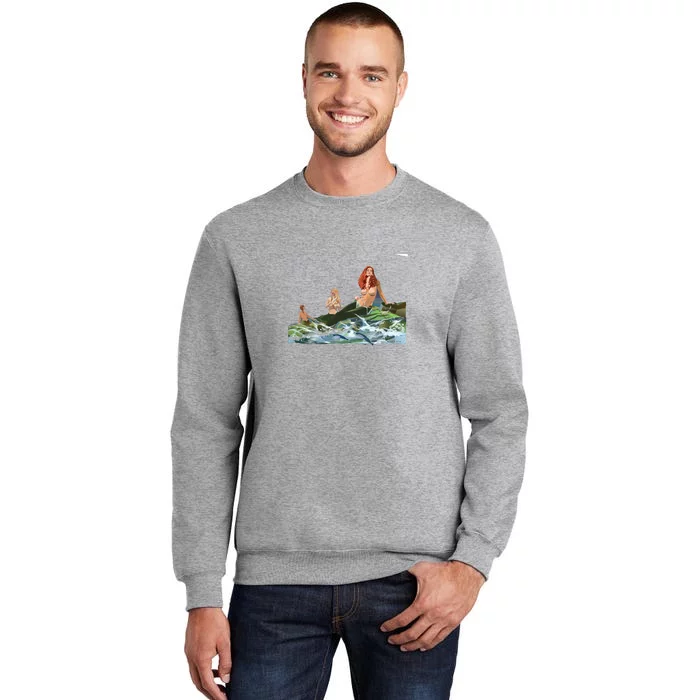 Mermaids # 4 Tall Sweatshirt