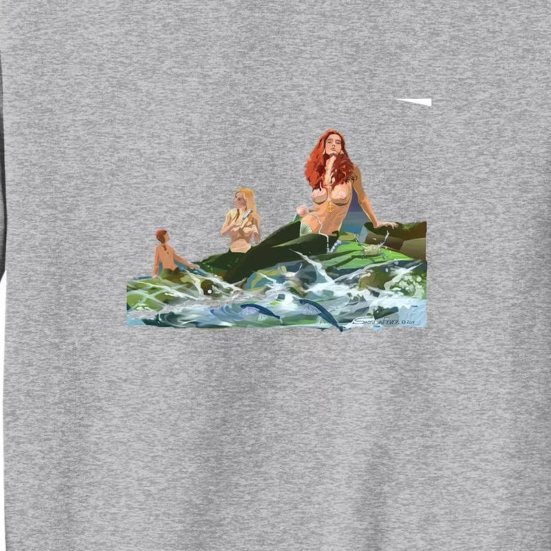 Mermaids # 4 Tall Sweatshirt