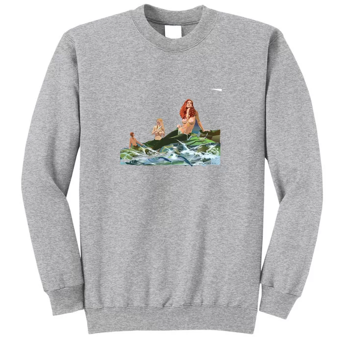 Mermaids # 4 Tall Sweatshirt