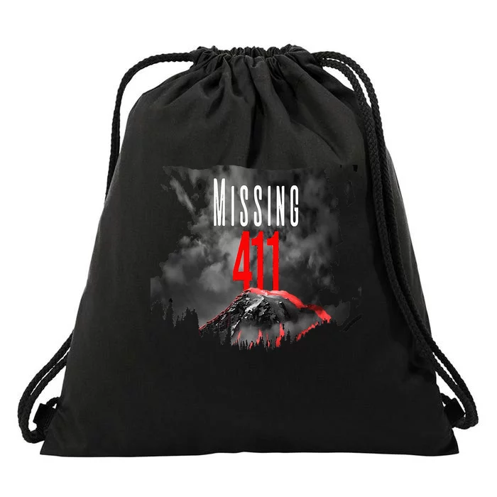 Missing 411 Drawstring Bag