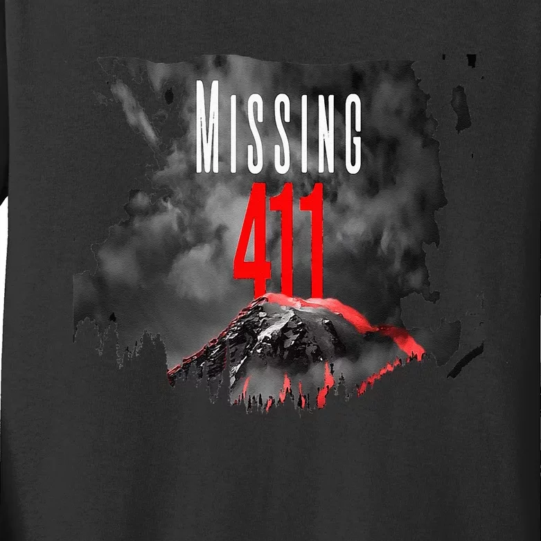 Missing 411 Kids Long Sleeve Shirt