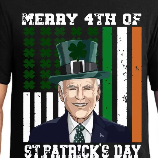 Merry 4th Of Stpatricks Day Joe Biden St Patricks Day Pajama Set