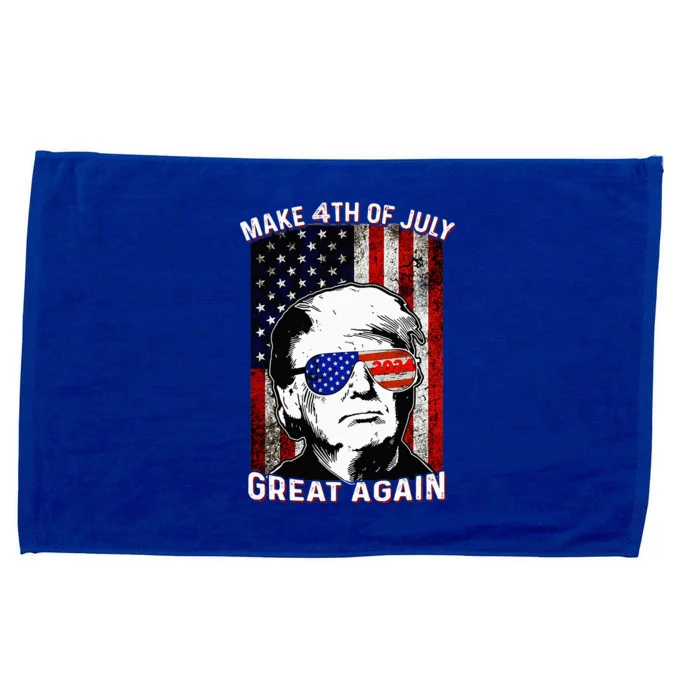 Make 4th Of July Great Again Microfiber Hand Towel