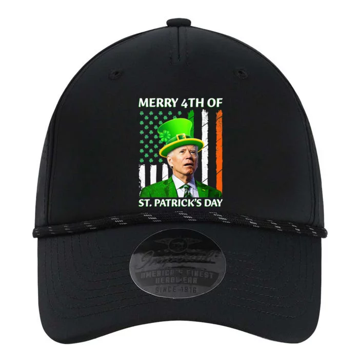 Merry 4th Of St Patrick's Day Funny Leprechaun Joe Biden Performance The Dyno Cap