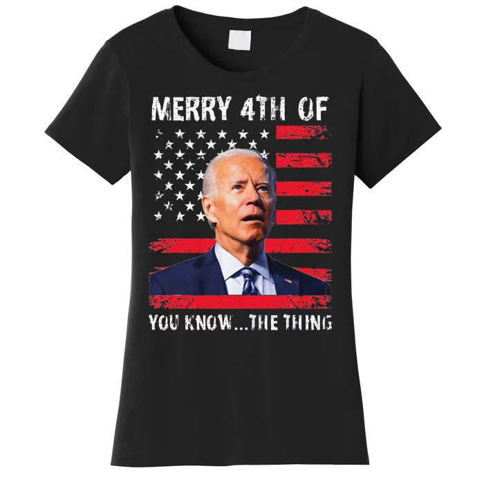 Merry 4th Of July Women's T-Shirt