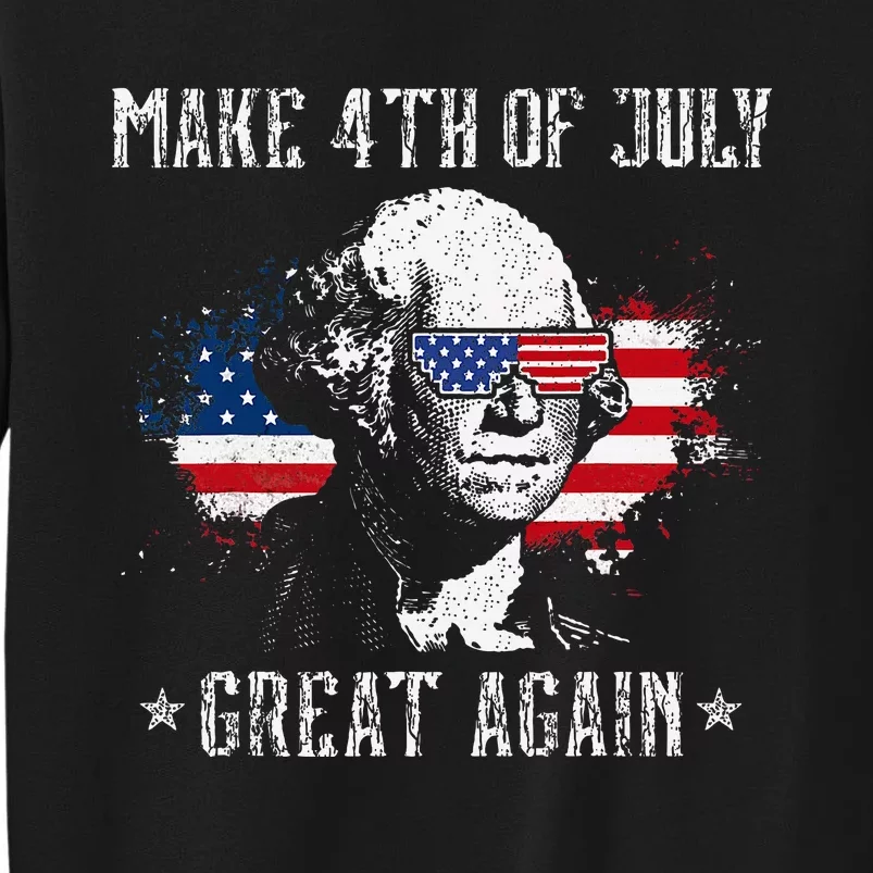 Make 4th Of July Great Again Funny Sunglasses Us Patriotic Sweatshirt