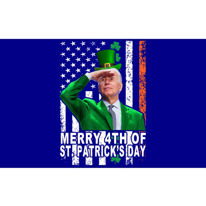 Merry 4th Of St PatrickS Day Joe Biden Leprechaun Hat Gift Bumper Sticker