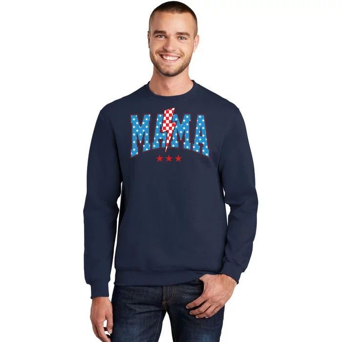 Mama 4th Of July Usa Festive Sweatshirt