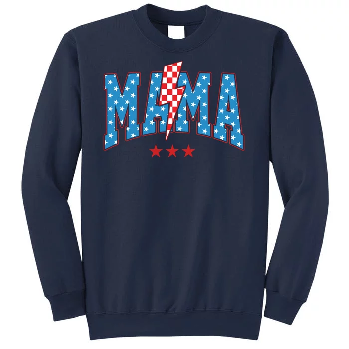 Mama 4th Of July Usa Festive Sweatshirt