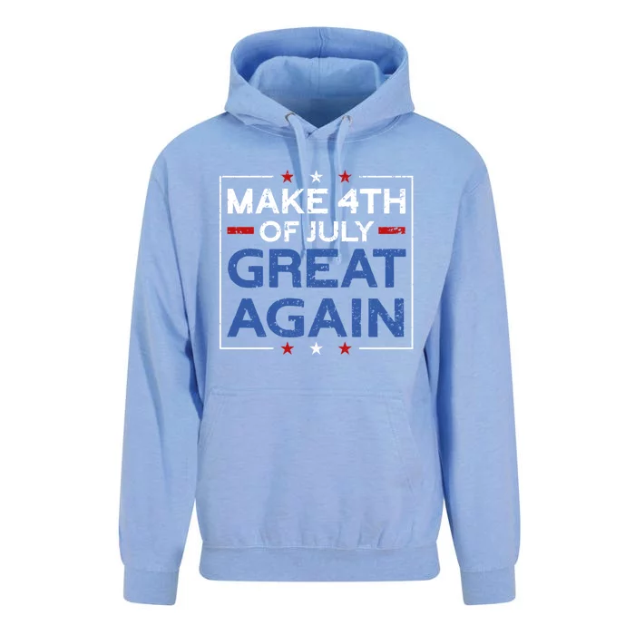 Make 4th Of July Great Again Usa Flag Funny 4th Of July Gift Unisex Surf Hoodie