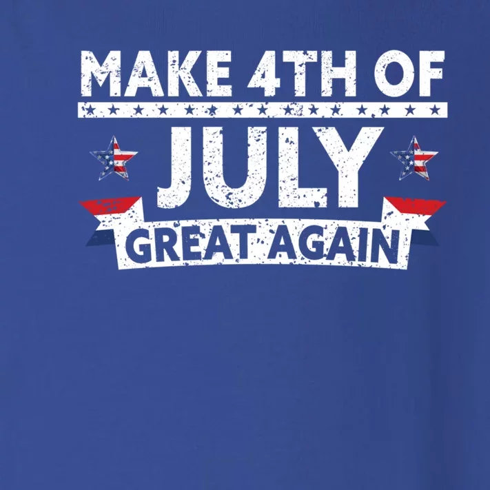 Make 4th Of July Great Again Usa Flag Funny 4th Of July Gift Toddler Long Sleeve Shirt