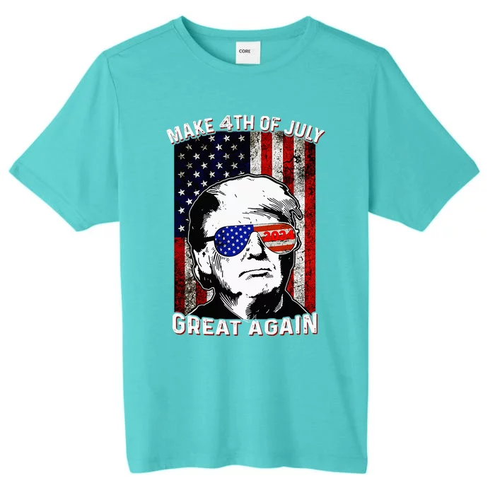 Make 4th Of July Great Again Trump ChromaSoft Performance T-Shirt