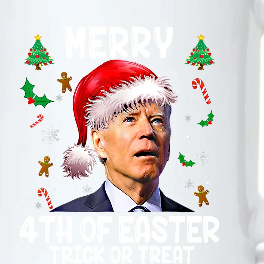 Merry 4th Of Easter Trick Or Treat Funny Joe Biden Christmas Great Gift Black Color Changing Mug