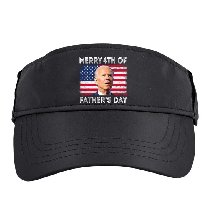 Merry 4th Of July Fathers Day 4th Of July Adult Drive Performance Visor