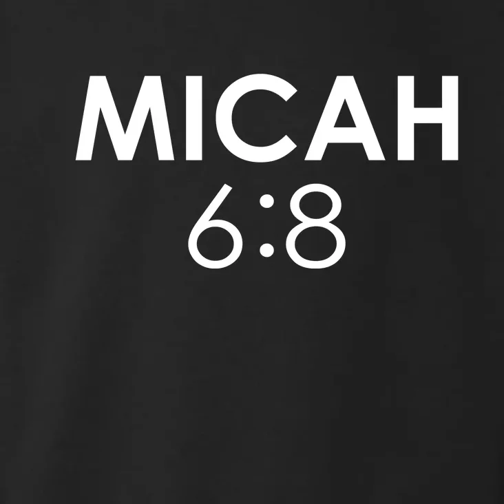 Micah 6:8 Bible Verse Christian Inspirational Catholic Toddler Hoodie