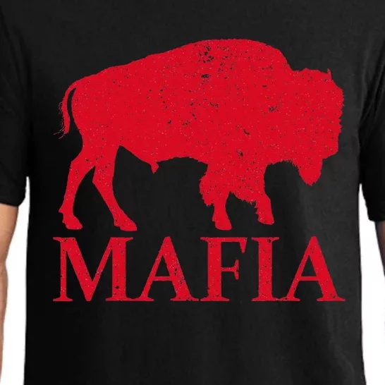 Mafia 716 Buffalo New York Bflo Wny Sport Pajama Set