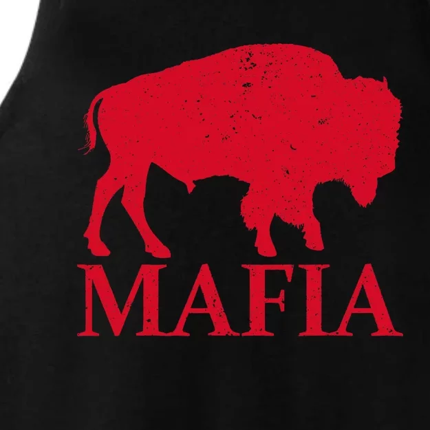 Mafia 716 Buffalo New York Bflo Wny Sport Ladies Tri-Blend Wicking Tank