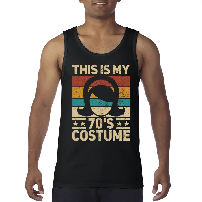 My 70s Costume 70 Styles Women 70s Disco 1970s Party Outfit Tank Top