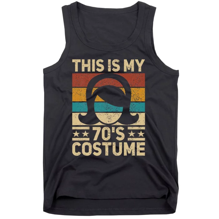 My 70s Costume 70 Styles Women 70s Disco 1970s Party Outfit Tank Top