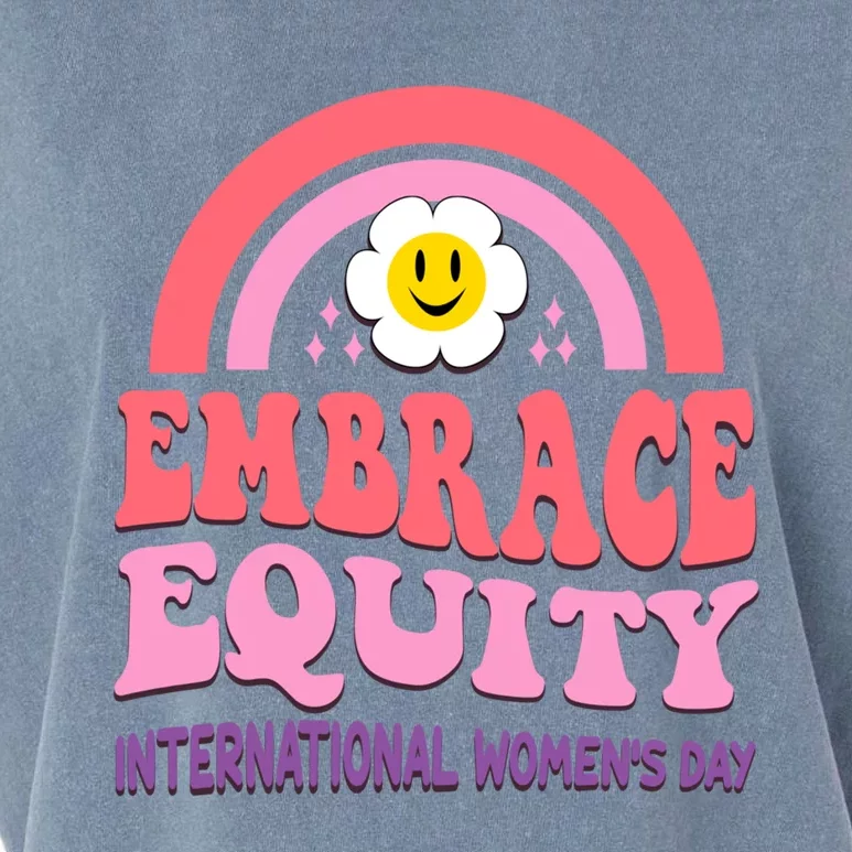 March 8 International Day Embrace Equity Gift Garment-Dyed Women's Muscle Tee