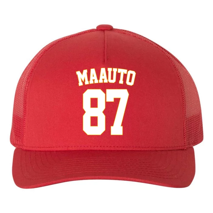 Maauto 87 Yupoong Adult 5-Panel Trucker Hat