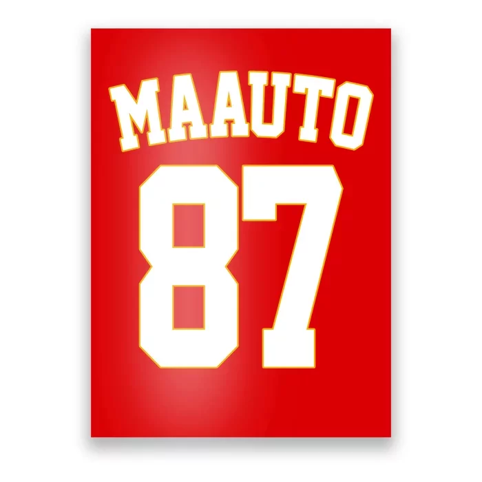 Maauto 87 Poster