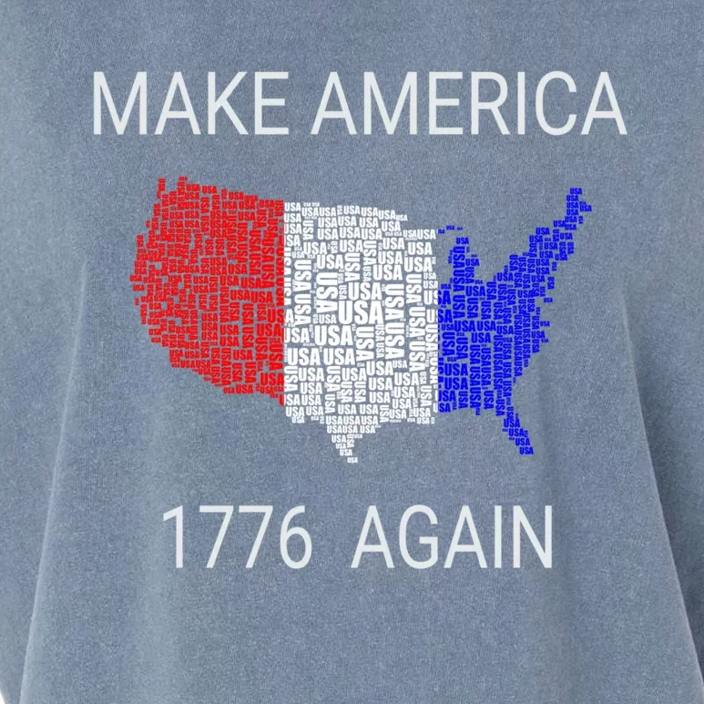 Make America 1776 Again Constitution Freedom Usa Gift Meaningful Gift Garment-Dyed Women's Muscle Tee