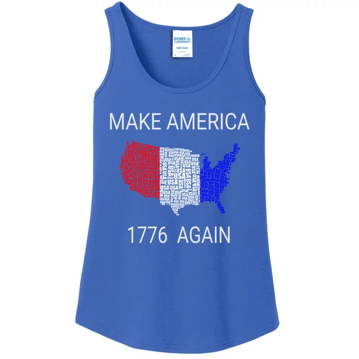 Make America 1776 Again Constitution Freedom Usa Gift Meaningful Gift Ladies Essential Tank