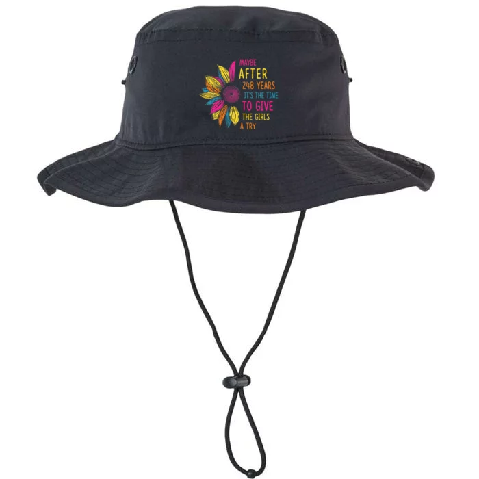 Maybe After 248 Years ItS The Time To Give The Girl A Try Legacy Cool Fit Booney Bucket Hat