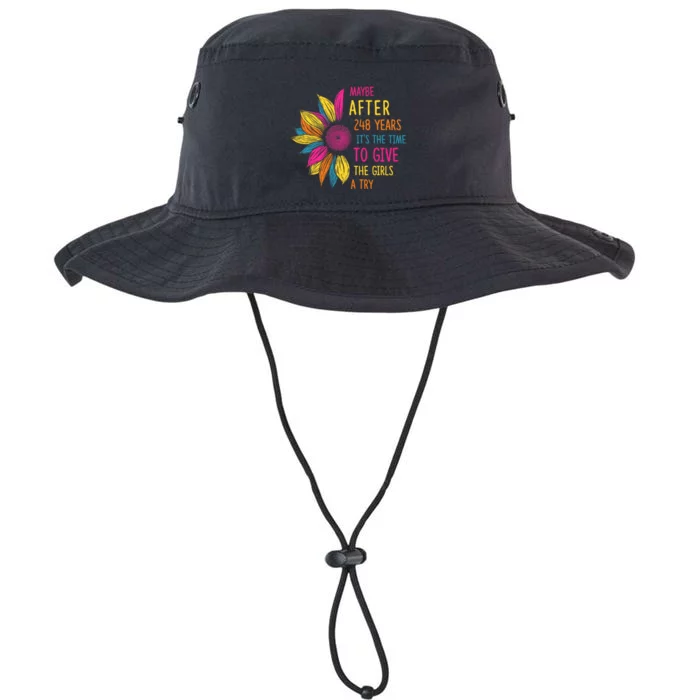 Maybe After 248 Years Its The Time To Give The Girl A Try Legacy Cool Fit Booney Bucket Hat