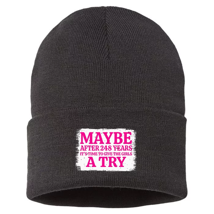 Maybe After 248 Years ItS The Time To Give A Try Sustainable Knit Beanie