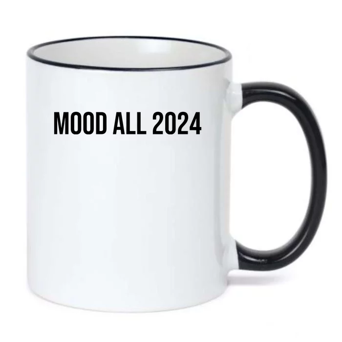 Mood All 2024 Black Color Changing Mug