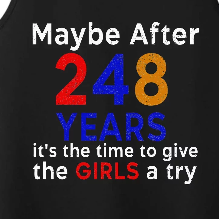 Maybe After 248 Years Its The Time To Give The A Try Performance Tank