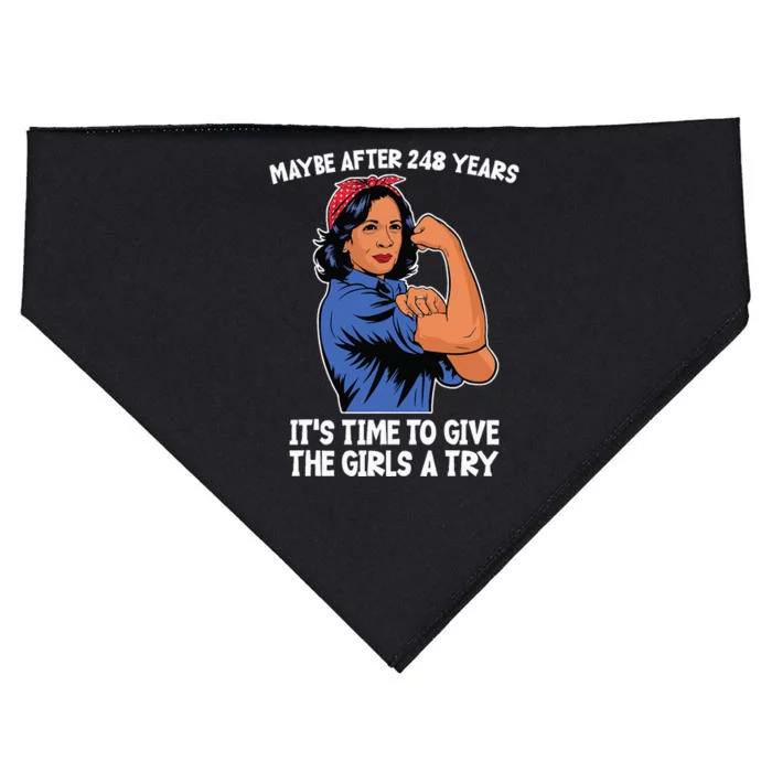 Maybe After 248 Years Its Time To Give The A Try USA-Made Doggie Bandana