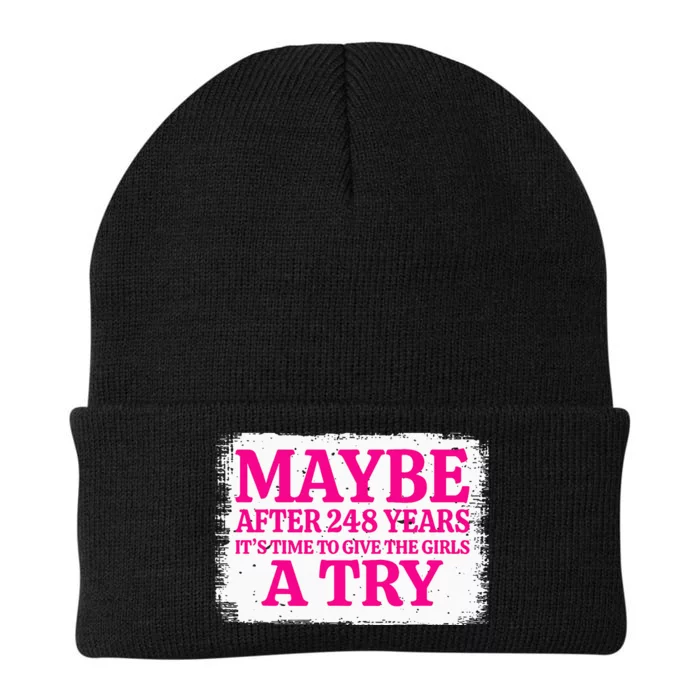 Maybe After 248 Years ItS The Time To Give A Try Knit Cap Winter Beanie