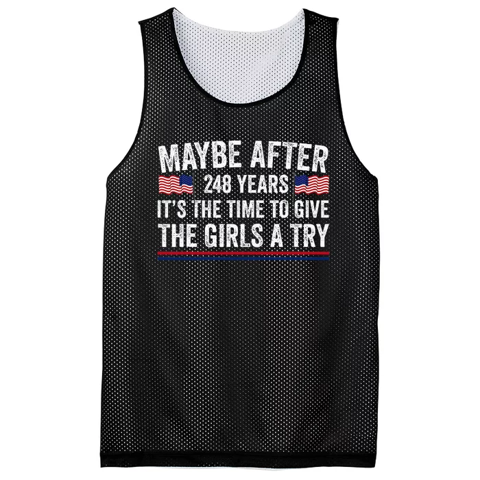 Maybe After 248 Years ItS The Time To Give A Try Mesh Reversible Basketball Jersey Tank