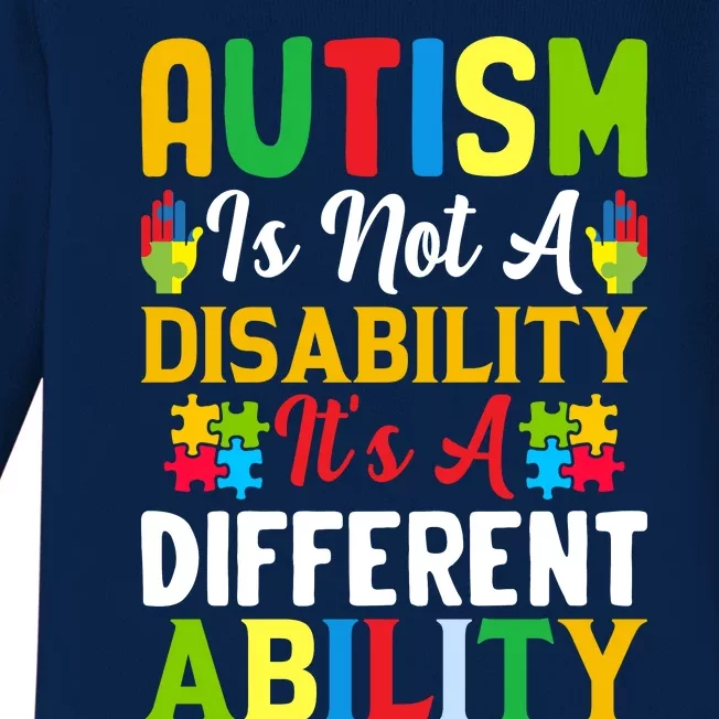 Motivational Autism Awareness Slogan Autism Quotes Autism Month Baby Long Sleeve Bodysuit