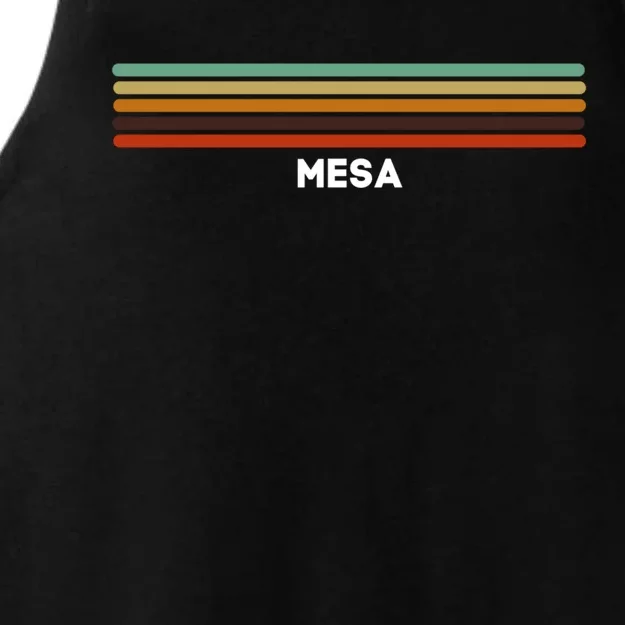 Mesa Arizona Az Us Cities Of America Retro Gift Ladies Tri-Blend Wicking Tank