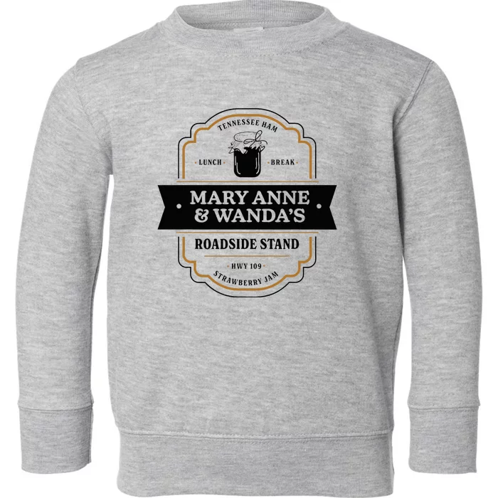 Mary Anne And Wanda Farmers Market Tennessee Ham Toddler Sweatshirt