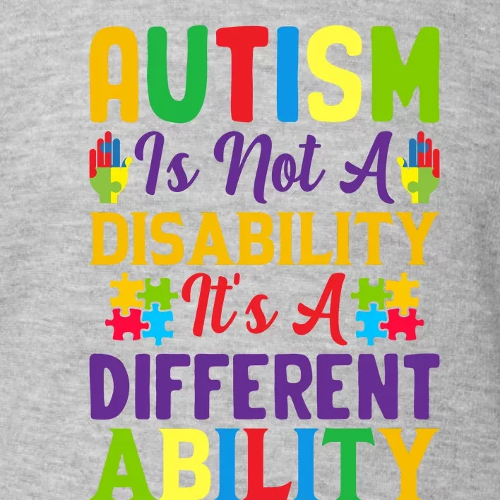 Motivational Autism Awareness Slogan Autism Quotes Autism Month Toddler Sweatshirt