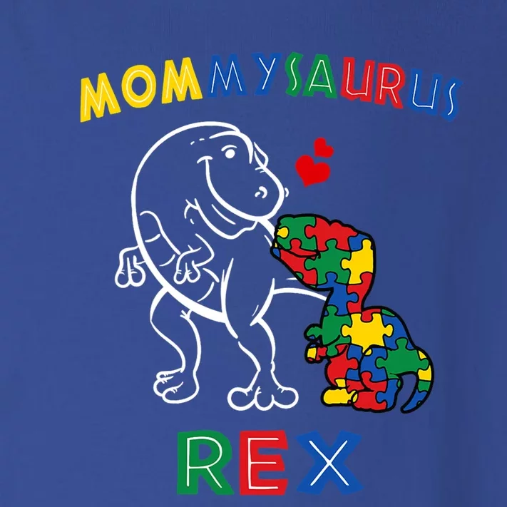 Mommysaurus Autism Awareness Mother's Day Mommy Dinosaur Mom Cute Gift Toddler Long Sleeve Shirt