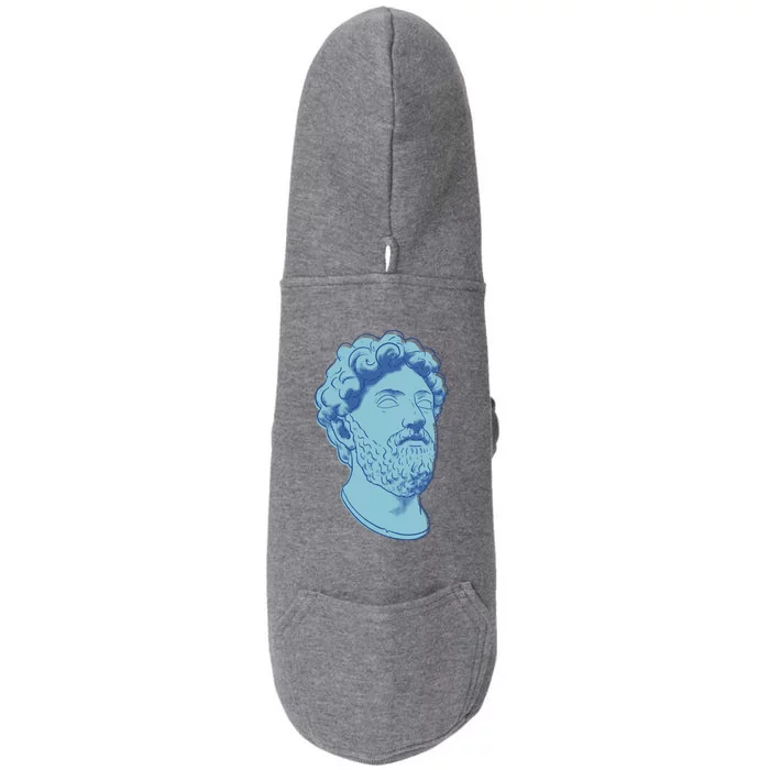 Marcus Aurelius Art Doggie 3-End Fleece Hoodie