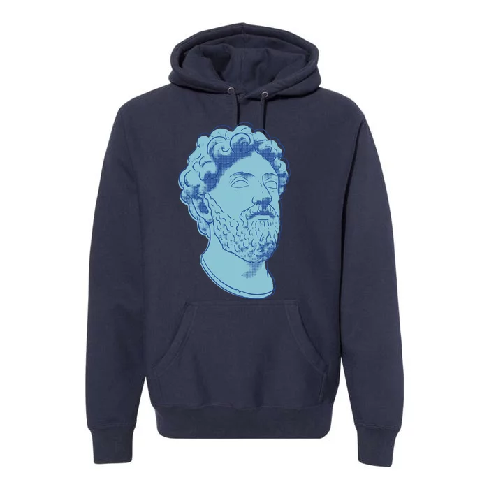 Marcus Aurelius Art Premium Hoodie